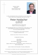Peter Haidacher